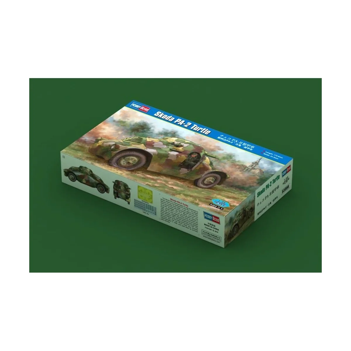 Skoda PA-2 Turtle, 1/35 - Hobby Boss 83888