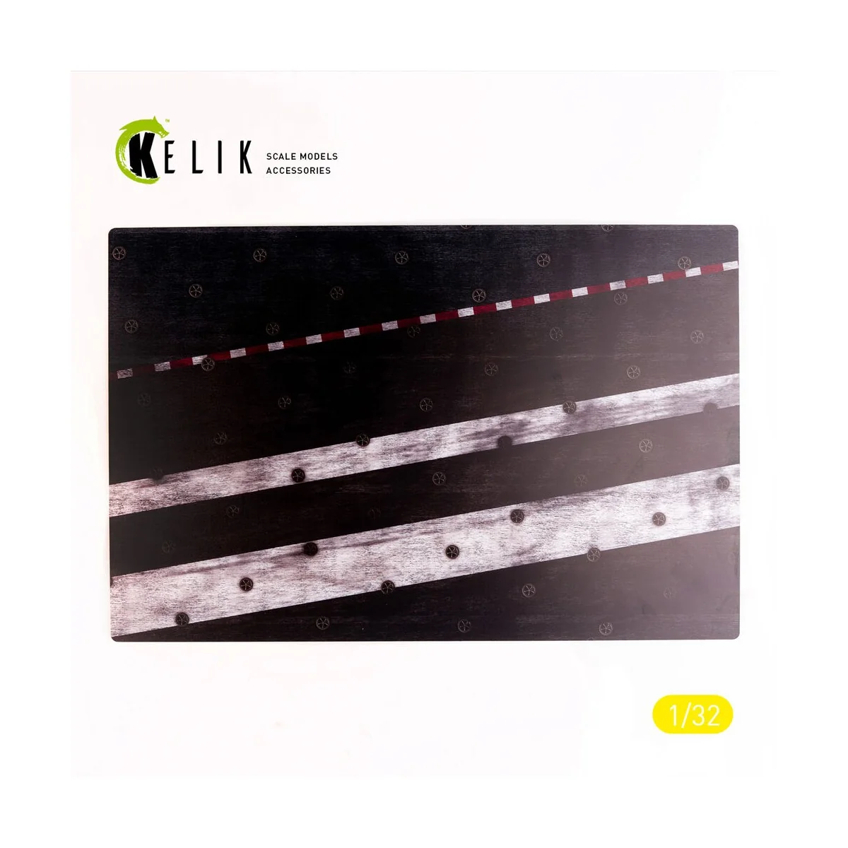 CVN-68 USS Nimitz Type 2 - Base - Acrylic 3 mm (410 x 270 mm) (410 ...