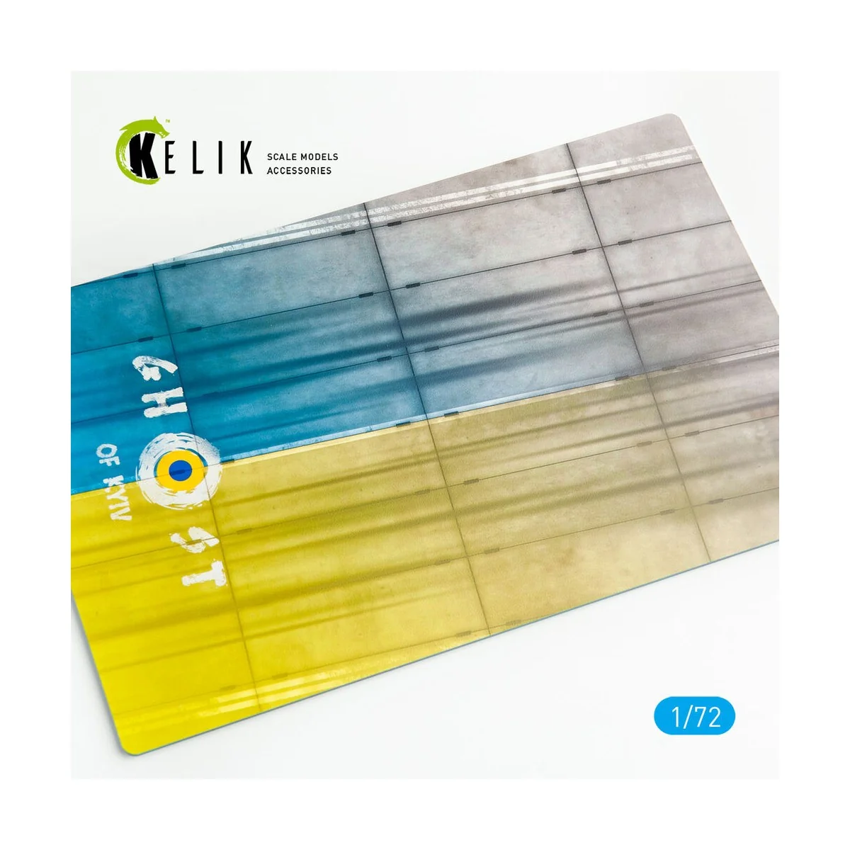 Concrete plates Ghost of Kyiv Base - Acrylic 3 mm (280 x 180 mm) (1...