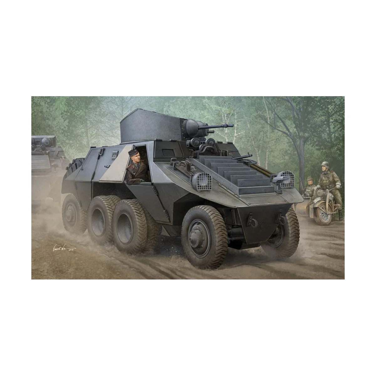 M35 Mittlere Panzerwagen (ADGZ-Daimler), 1/35 - Hobby Boss 83889 M35 Mittlere Panzerwagen (ADGZ-Daimler), 1/35 - Hobby Boss 83889