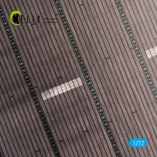 Saratoga CV-3 Carier 1943 Base - Acrylic 3 mm (280 x 180 mm) (170 g...