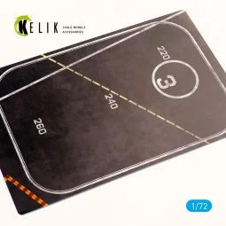 HMS Victoriuos front Lift 1960s Base - Acrylic 3 mm (280 x 180 mm) ...