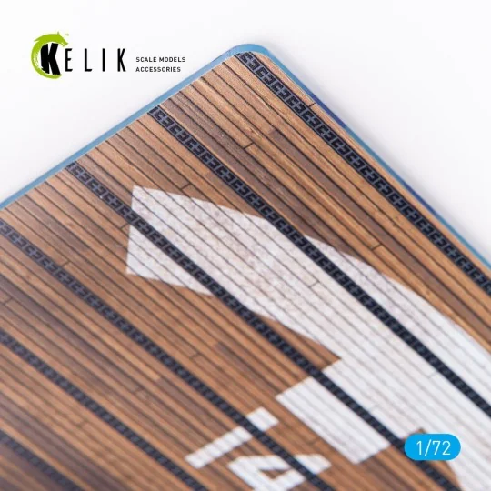 CV-45 LPH-8 Valley Forge type 1 - Base - Acrylic 3 mm (280 x 180 mm...