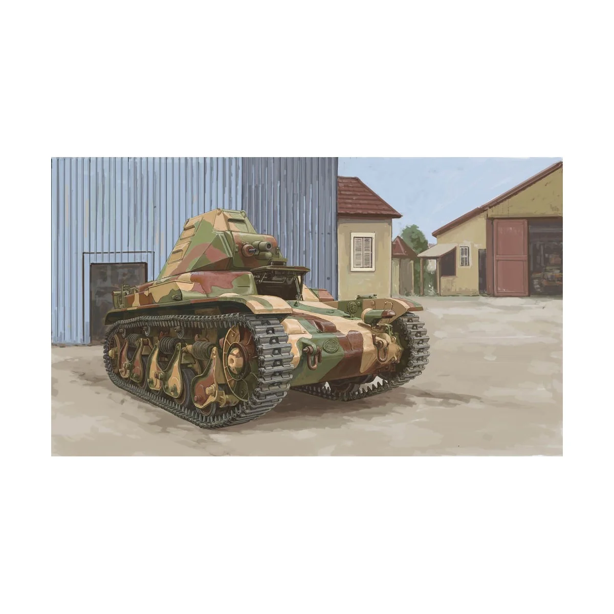 French R35 with FCM Turret - Hobby Boss 83894