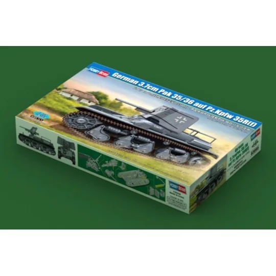 German 3.7cm Pak 35/36 auf Pz.Kpfw 35R(f) - Hobby Boss 83895