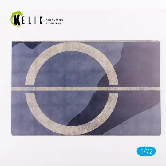 HMS Furious (CV-3) 1942 Type 1 - Base - Acrylic 3 mm (280 x 180 mm)...