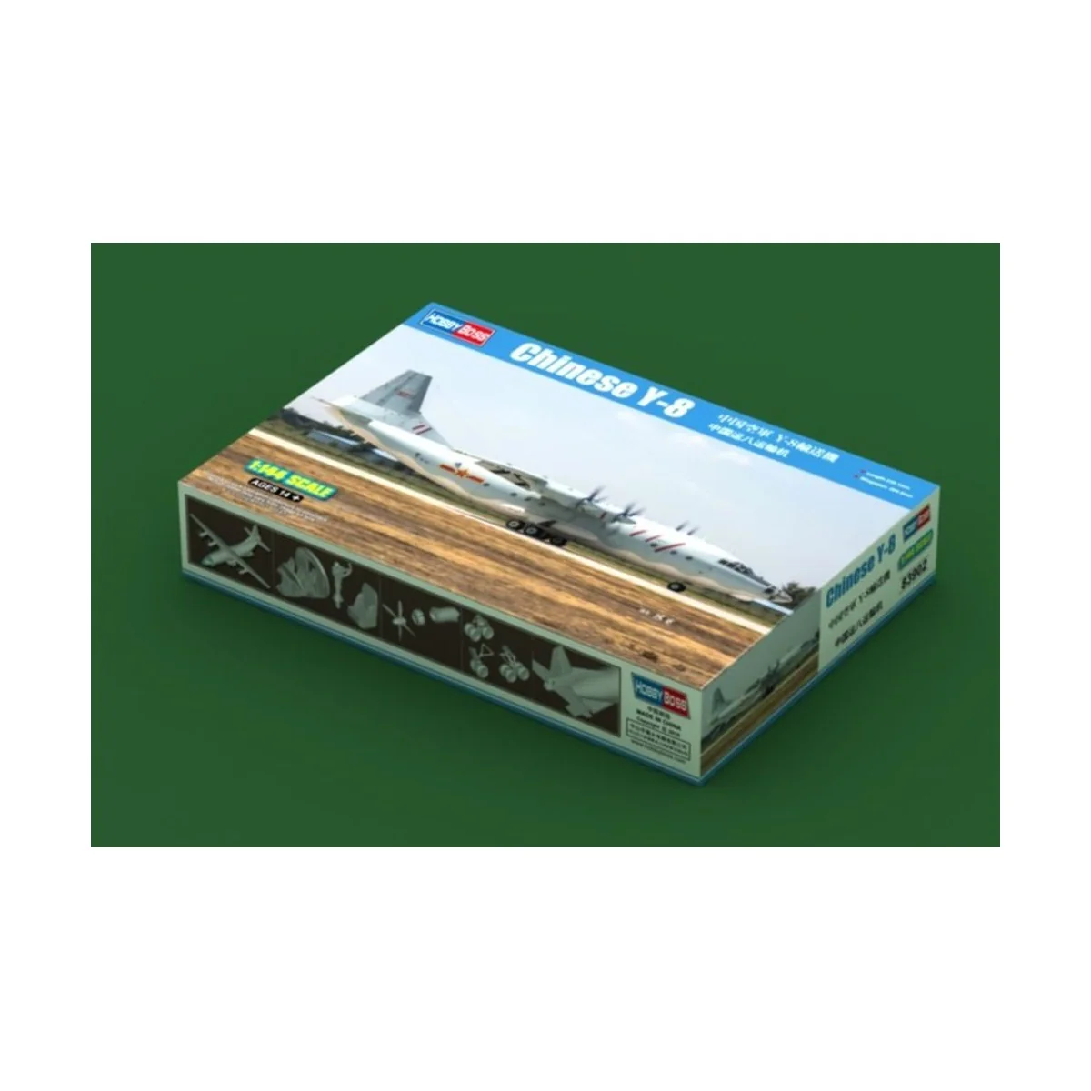 Chinese Y-8, 1/144 - Hobby Boss 83902 Chinese Y-8, 1/144 - Hobby Boss 83902