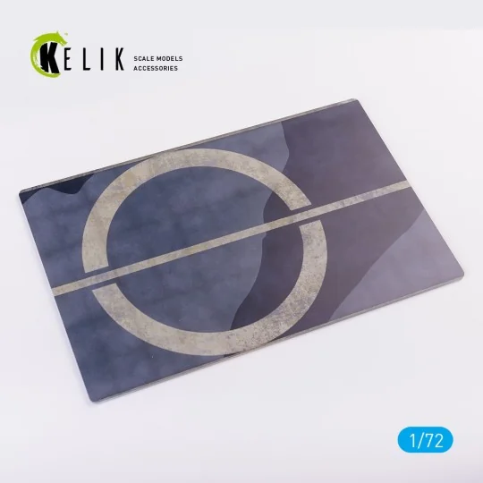 HMS Furious (CV-3) 1942 Type 1 - Base - Acrylic 3 mm (280 x 180 mm)...