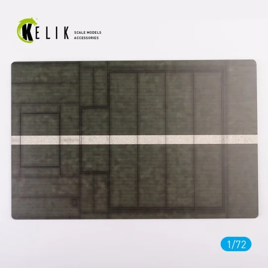 HMS Argus 1943 Type 1 - Base - Acrylic 3 mm (280 x 180 mm) (170 g),...