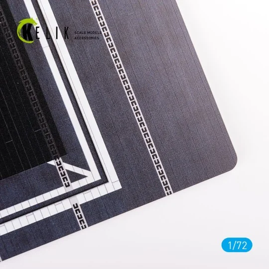 USS Ranger 1943 - Base - Acrylic 3 mm (280 x 180 mm) (170 g), 1/72 ...