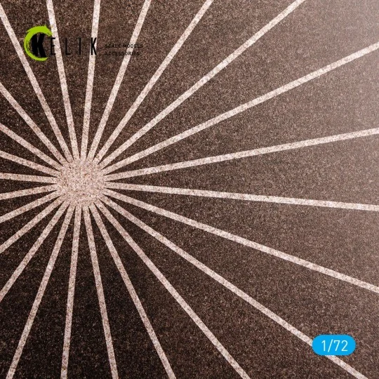 Compass calibration circle - Base - Acrylic 3 mm (280 x 180 mm) (17...