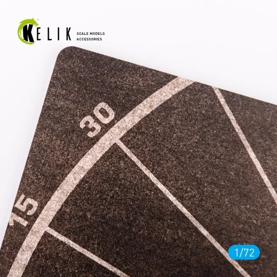 Compass calibration circle - Base - Acrylic 3 mm (280 x 180 mm) (17...