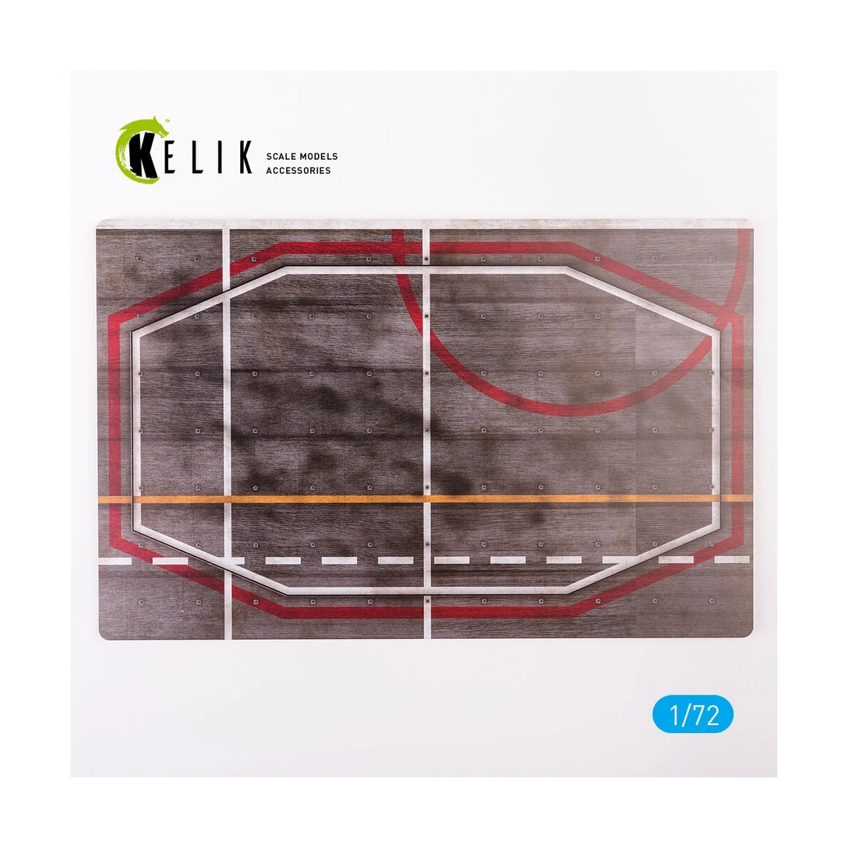 ASW Giuseppe Garibaldi Rear Lift - Base - Acrylic 3 mm (280 x 180 m...