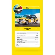 STARTER KIT Renault R5 Turbo, 1/24 - Heller 56717 STARTER KIT Renault R5 Turbo, 1/24 - Heller 56717