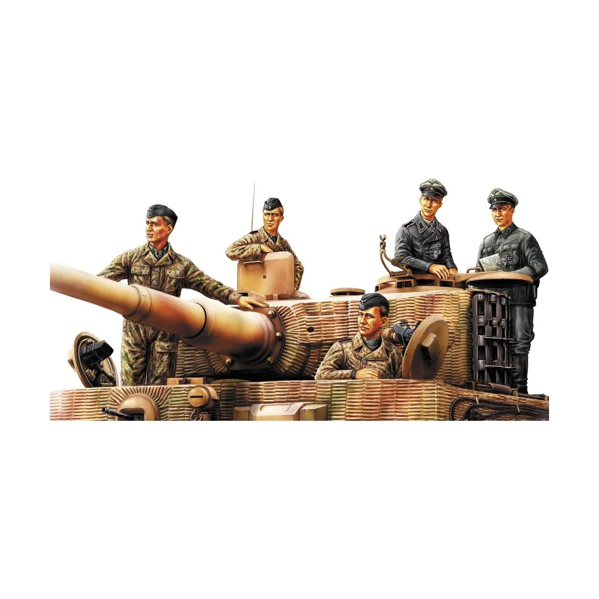 German Panzer Tank Crew (Normandy 1944) - Hobby Boss 84401