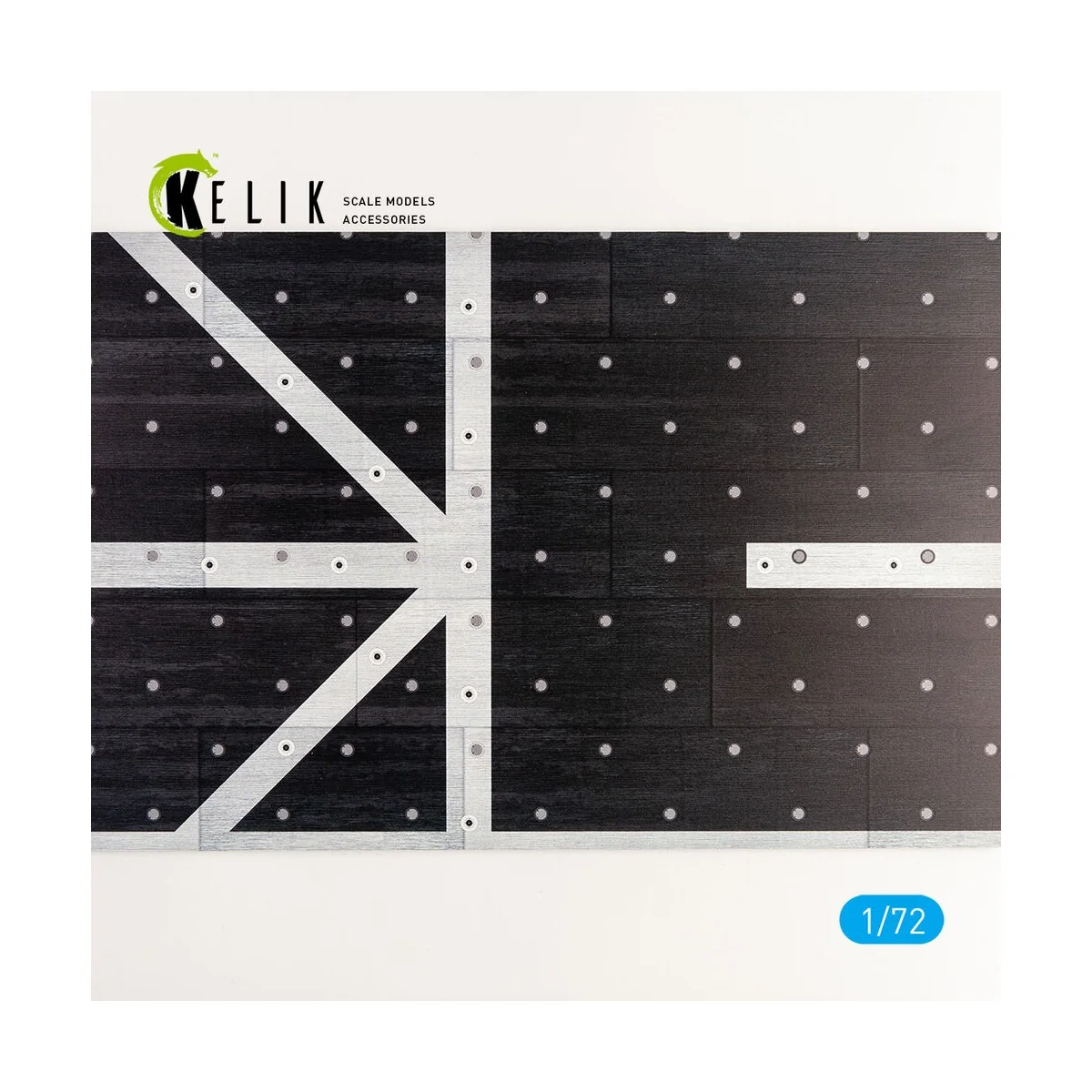 JMSDF Hyuga (DDH 181) Deck - Base - Acrylic 3 mm (280 x 180 mm) (17...