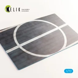 HMS Ark Royal 1941 - Base - Acrylic 3 mm (280 x 180 mm) (170 g), 1/...