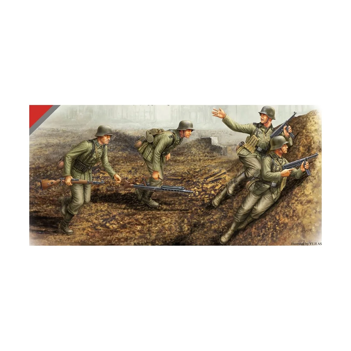 German The 6 Army " Mamaev Hill - Hobby Boss 84415