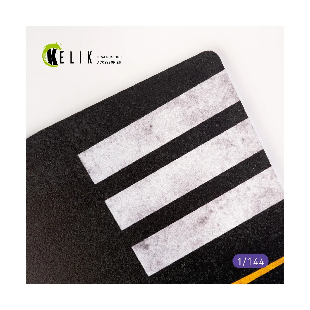 Civil Asphalt 23m Base - Acrylic 3 mm (280 x 180 mm) (170 g), 1/144...