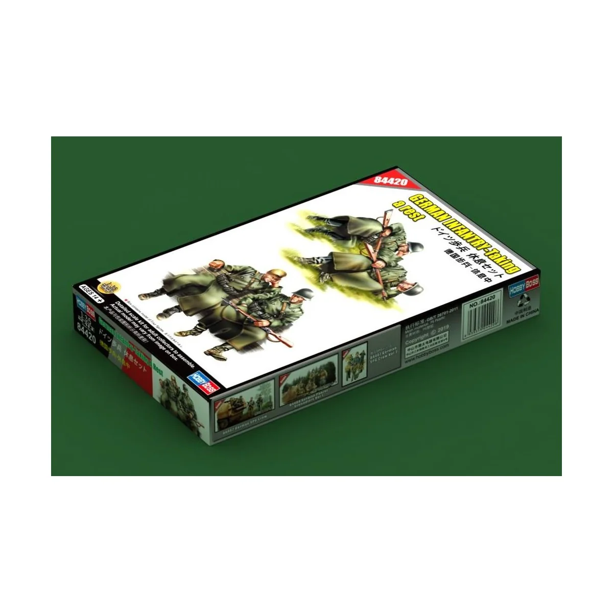 GERMAN INFANTRY-Taking a rest - Hobby Boss 84420