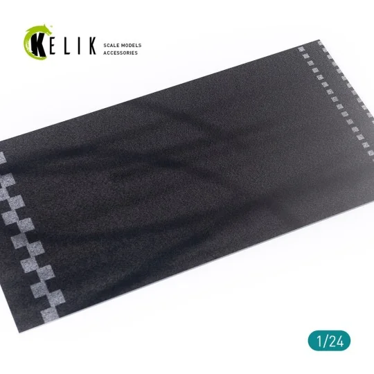 Asphalt road 24 Hours of Le Mans type 1 Base - Acrylic 3 mm (180 x ...