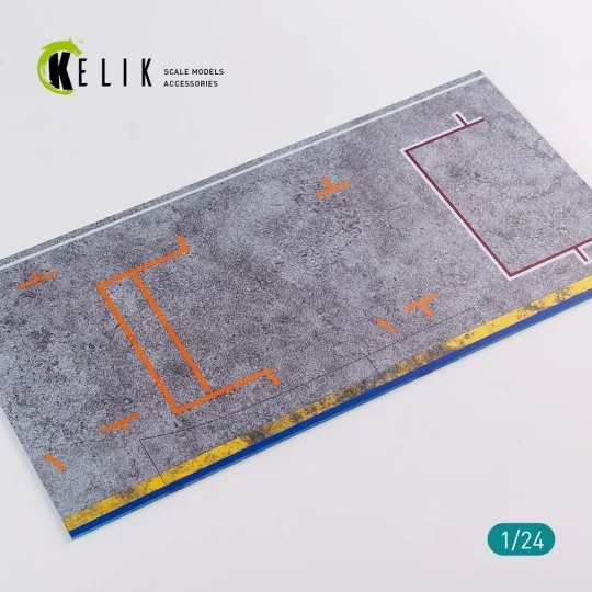 Pitstop 24 Hours of Le Mans type 1 Base - Acrylic 3 mm (180 x 357 m...