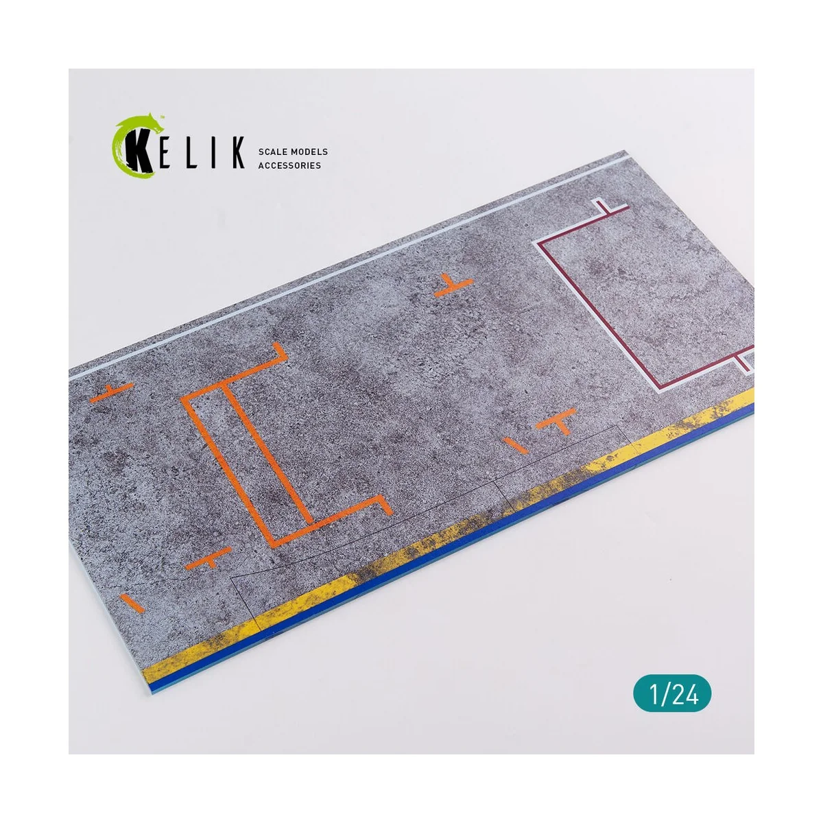 Pitstop 24 Hours of Le Mans type 1 Base - Acrylic 3 mm (180 x 357 m...