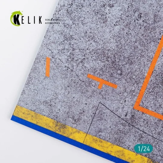 Pitstop 24 Hours of Le Mans type 1 Base - Acrylic 3 mm (180 x 357 m...