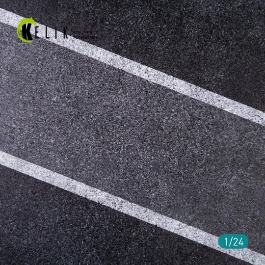 Asphalt road 24 Hours of Le Mans type 3 Base - Acrylic 3 mm (180 x ...