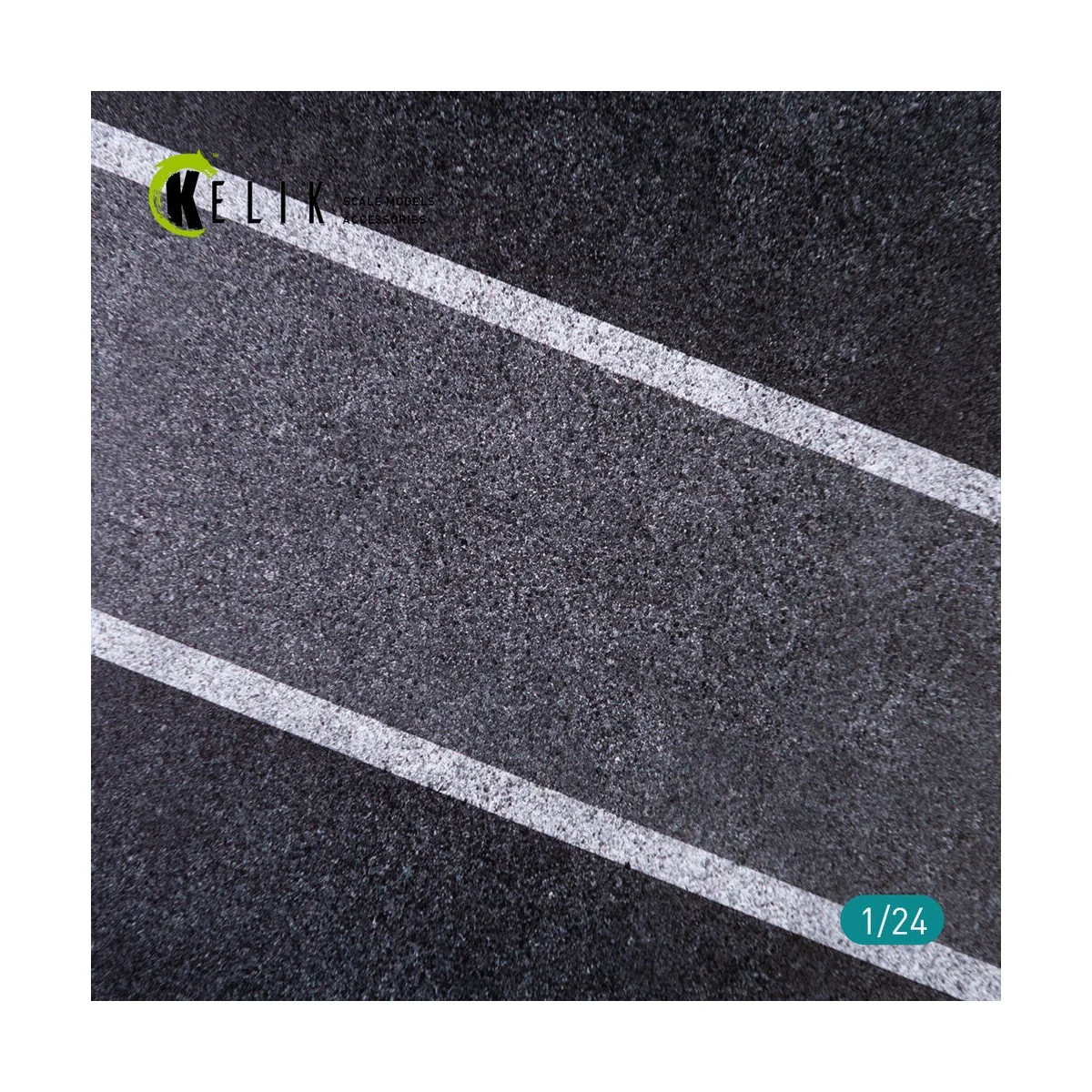 Asphalt road 24 Hours of Le Mans type 3 Base - Acrylic 3 mm (180 x ...