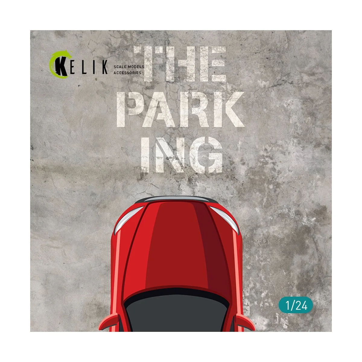 Underground parking Base - Acrylic 3 mm (180 x 357 mm) (210 g), 1/2...