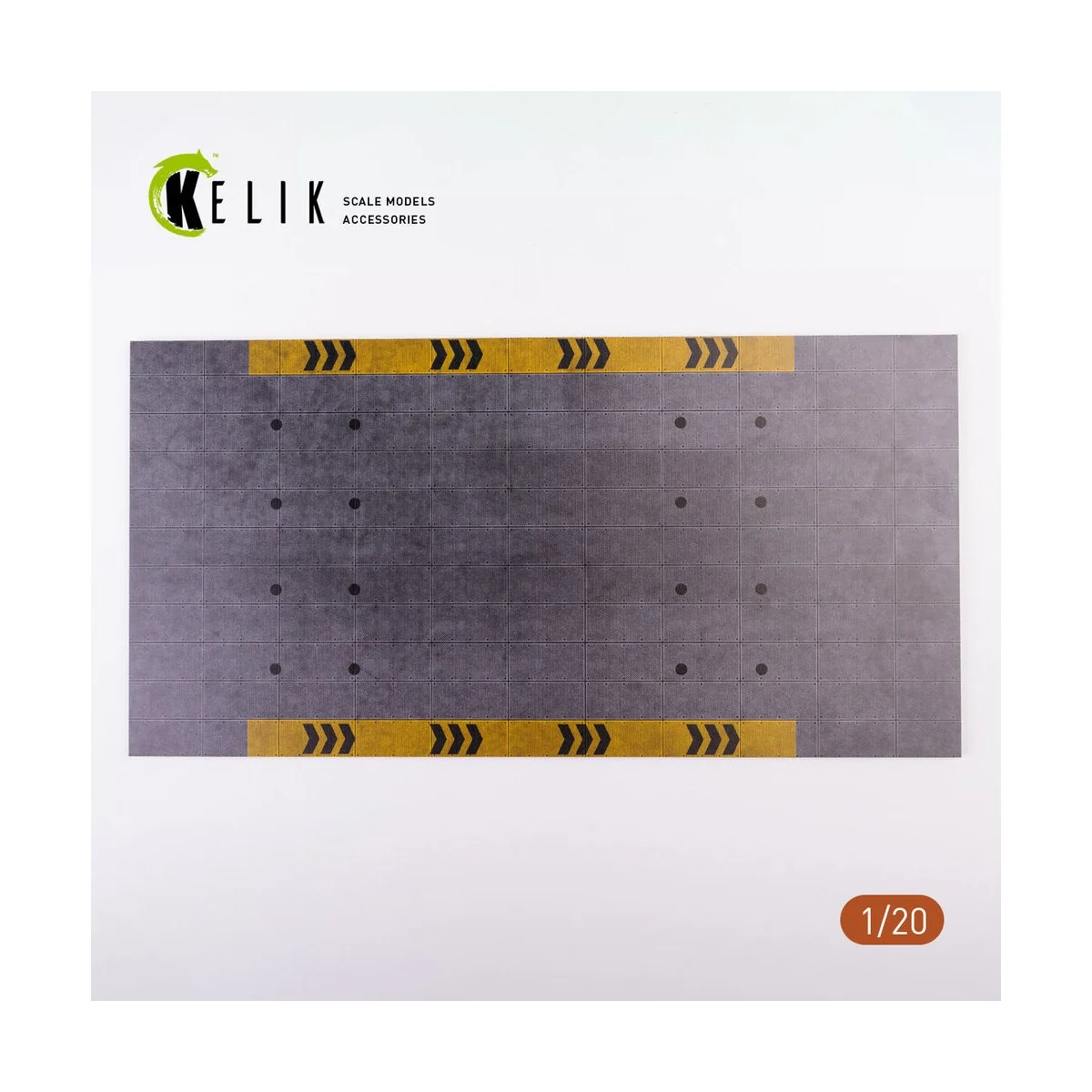 F1 Garage Type 1 Base - Acrylic 3 mm (180 x 357 mm) (210 g) (1/20),...