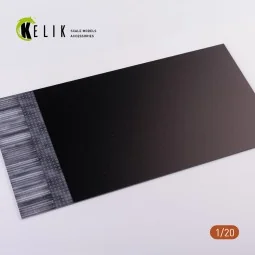 F1 Garage Type 2 Base - Acrylic 3 mm (180 x 357 mm) (210 g) (1/20),...