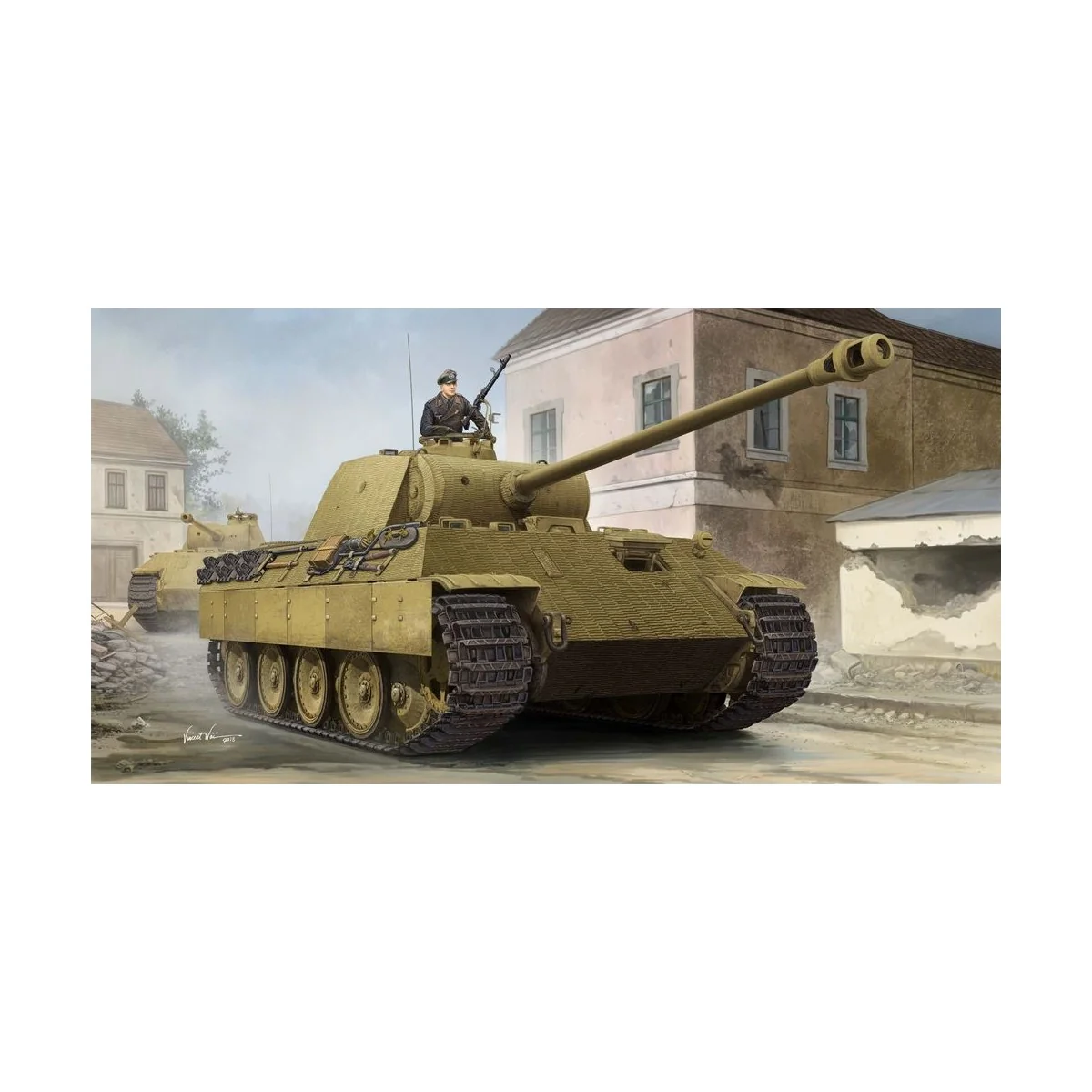 German Sd.Kfz.171 PzKpfw Ausf A, 1/35 - Hobby Boss 84506