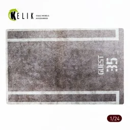 House Parking place Type 1 3 mm (280 x 180 mm) (170 g), 1/24 - Keli...