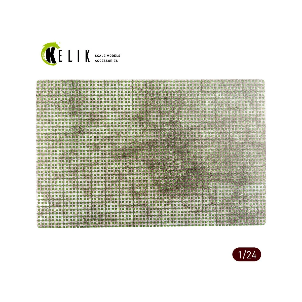 Parking Grid Grass - Base - Acrylic 3 mm (280 x 180 mm) (170 g), 1/...