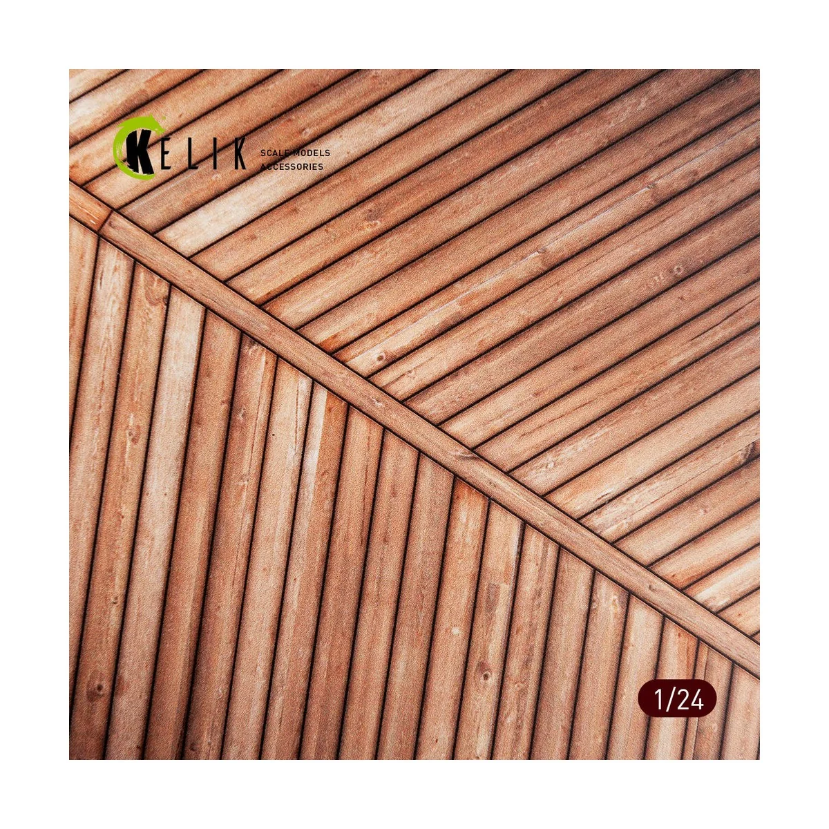 Wooden Bridge (Ostland Bridge 1943) - Base - Acrylic 3 mm (280 x 18...