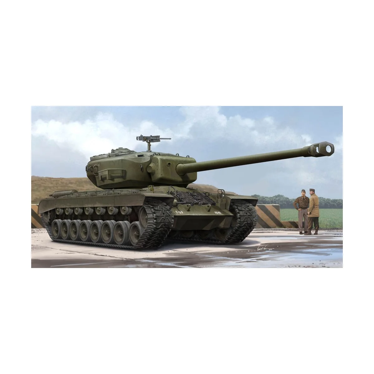 T29E1 Heavy Tank, 1/35 - Hobby Boss 84510