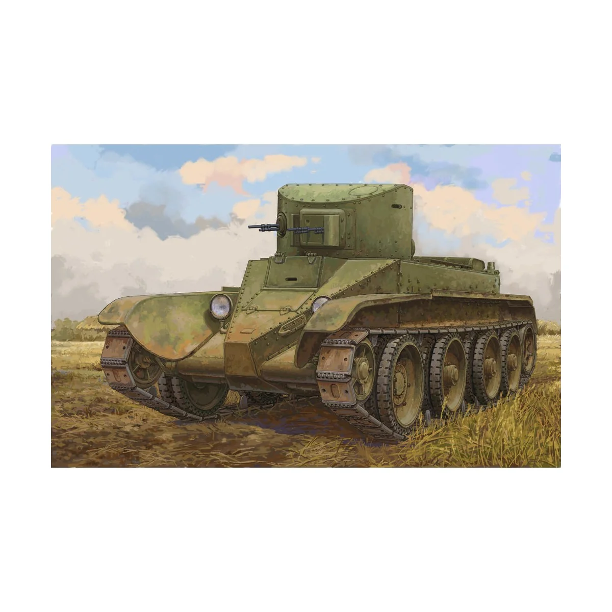 Soviet BT-2 Tank(late), 1/35 - Hobby Boss 84516