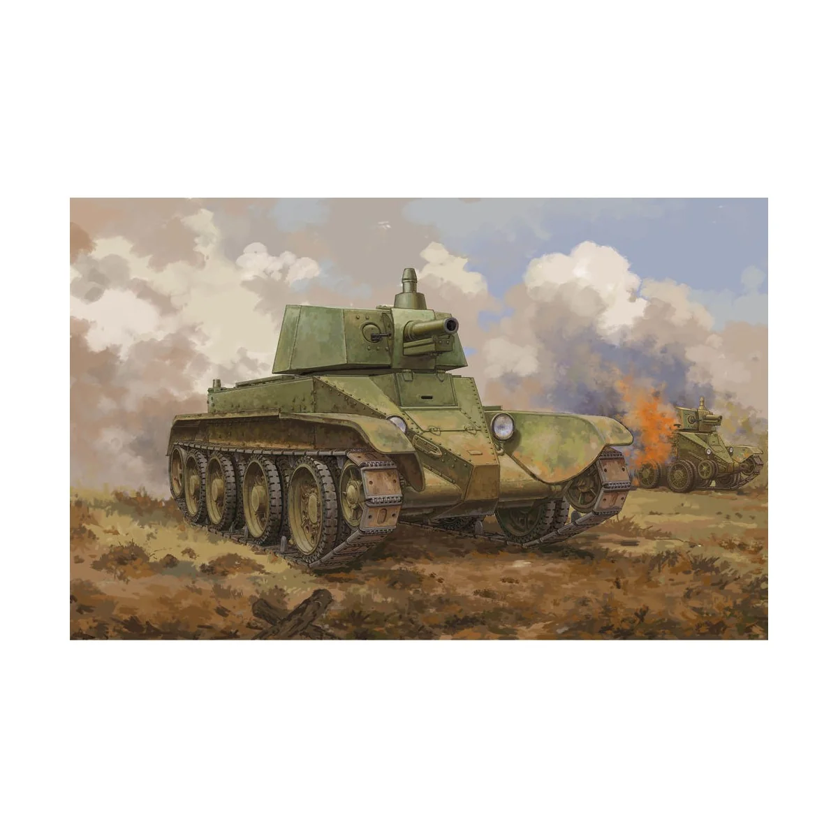 Soviet D-38 Tank, 1/35 - Hobby Boss 84517 Soviet D-38 Tank, 1/35 - Hobby Boss 84517