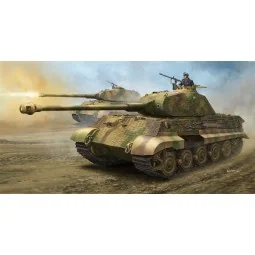 German Sd.Kfz.182 King Tiger "Porsche Turret" w/Zimmerit - Hobby Bo...