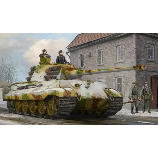MAQUETTE CHAR PZ.KPFW.VI Ausf.b King Tiger Henschel Turret Sd.kfz. 182 MAQUETTE CHAR PZ.KPFW.VI Ausf.b King Tiger Henschel Turret Sd.kfz. 182
