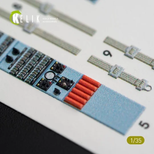 Mi-4 interior 3D decals for Trumpeter kit, 1/35 - Kelik K35004