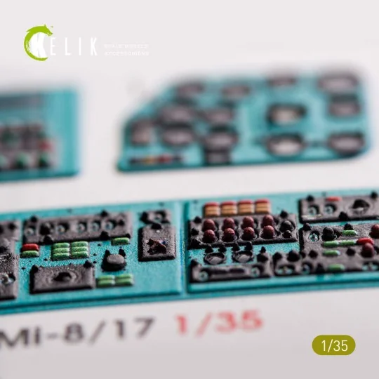 Mi-8MT/Mi-17 interior 3D decals for Trumpeter kit, 1/35 - Kelik K35003