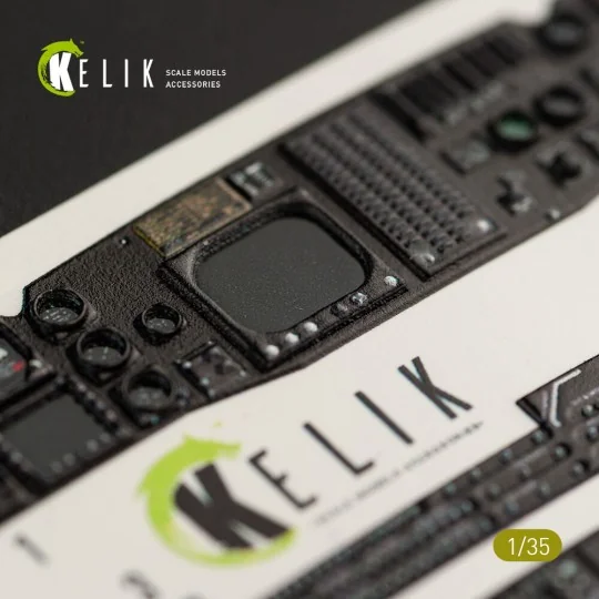 HH-60H Rescue Hawk interior 3D decals for Kitty Hawk / Zimimodel ki...