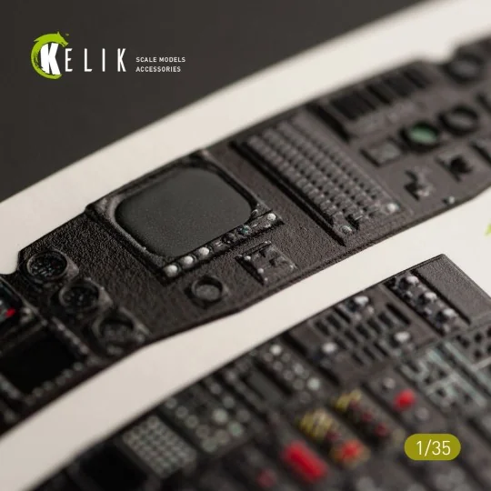 SH-60B interior 3D decals for Kitty Hawk / Zimimodel kit, 1/35 - Ke...