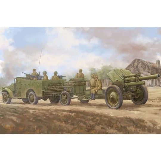 M3A1 late version tow 122mm HowitzerM-30 - Hobby Boss 84537