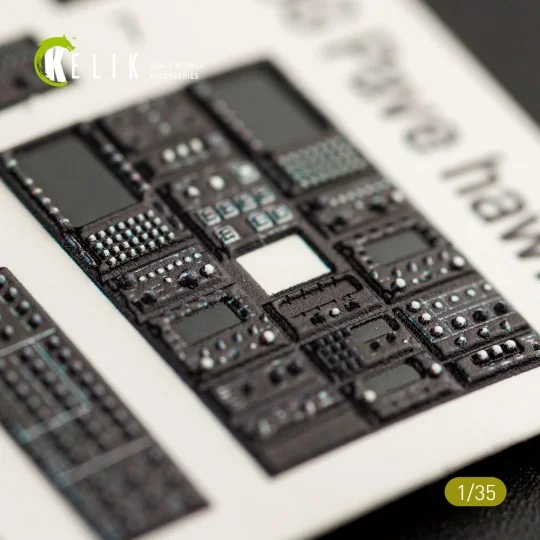 HH-60G Pave Hawk interior 3D decals for Kitty Hawk / Zimimodel kit,...