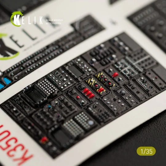 HH-60H Rescue Hawk interior 3D decals for Kitty Hawk / Zimimodel ki...