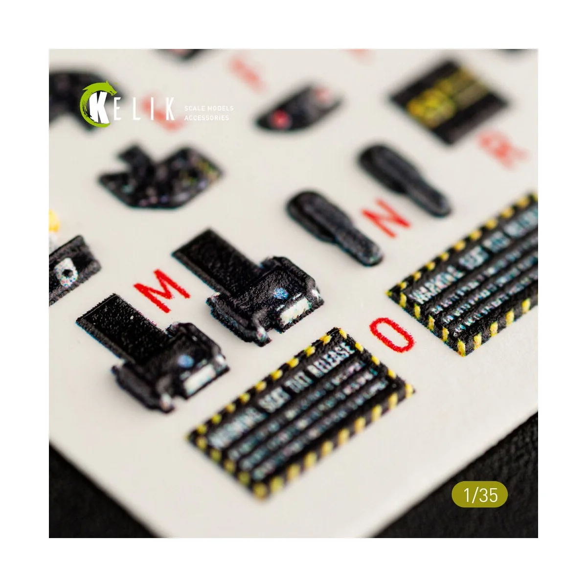 HH-60G Pave Hawk interior 3D decals for Kitty Hawk / Zimimodel kit,...